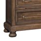 Ashley Flynnter 7 Drawer Dresser in Medium Brown, , large