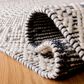 Safavieh Natura NAT852N 10" x 14" Ivory and Navy Area Rug, , large