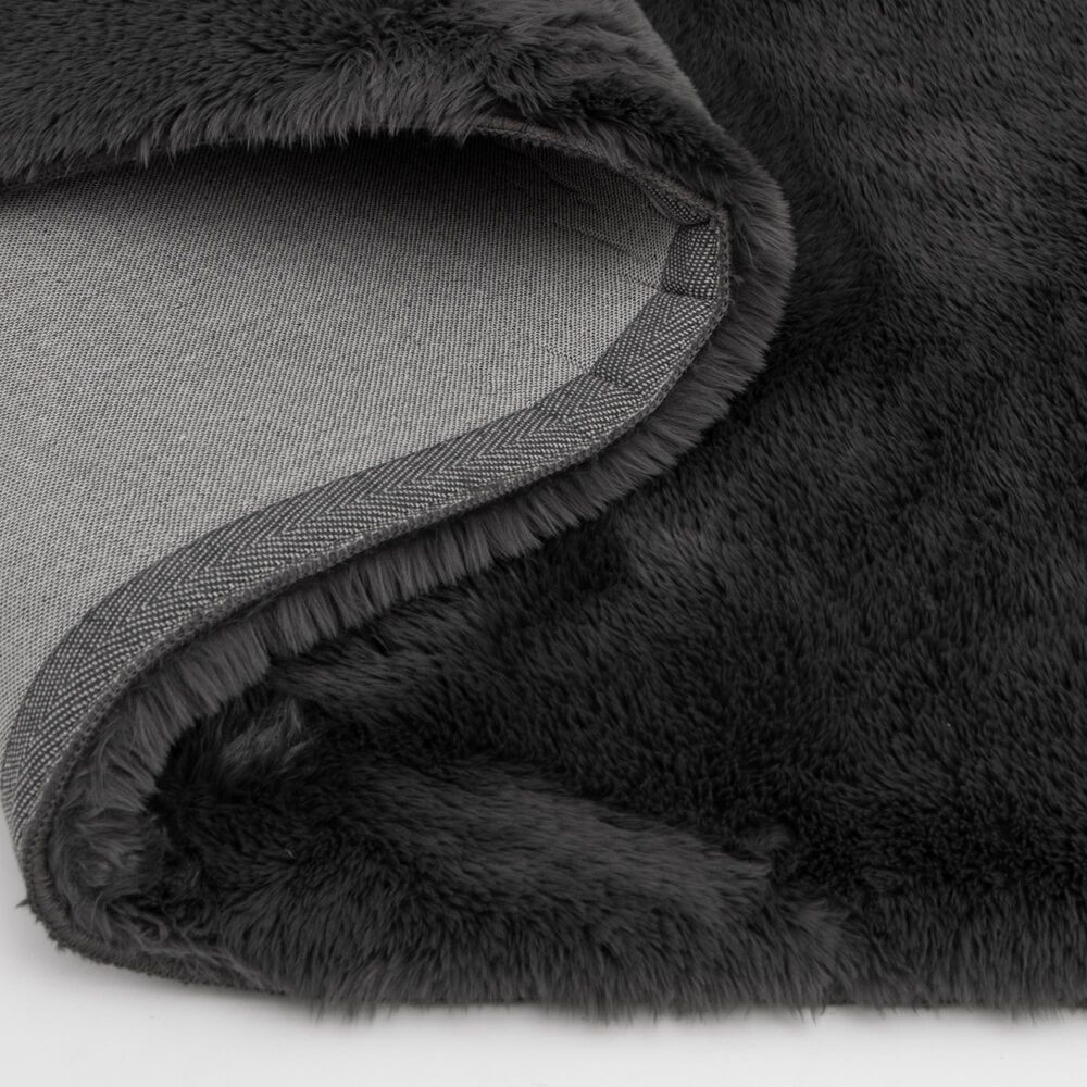 Central Oriental Belgian Black 7'6" x 9'6" Area Rug, , large