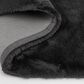 Central Oriental Belgian Black 7"6" x 9"6" Area Rug, , large