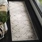 Safavieh Skyler SKY197H 2" x 8" Ivory and Gray Runner, , large