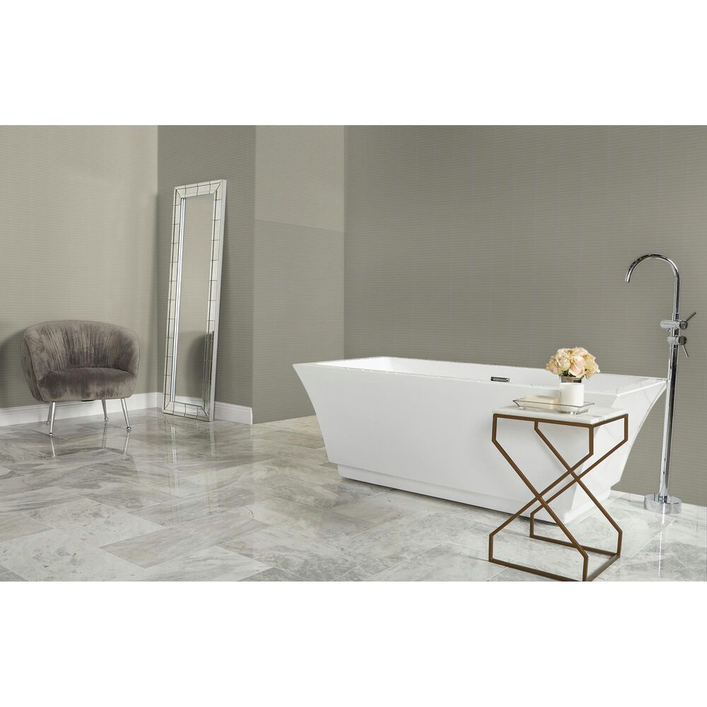 Dal-Tile Color Wheel Architectural Gray 12&quot; X 10&quot; Ceramic Mosaic Sheet, , large