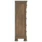 Ashley Feddinger 5-Piece Queen Storage Bedroom Set in Chestnut Brown, , large
