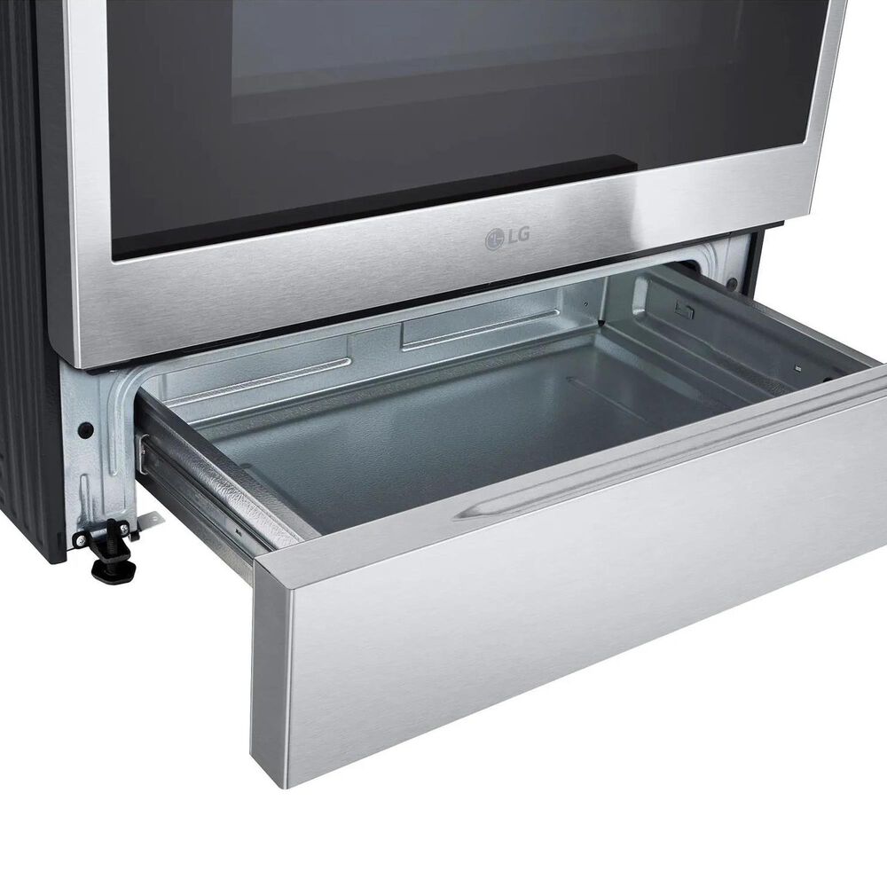 LG 6.3 Cu. Ft. Smart Induction Slide-In Range with ProBake Convection and Air Fry in PrintProof Stainless Steel, , large