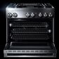 JennAir Rise 36" Professional Range with Gas Grill in Stainless Steel, , large