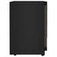 KitchenAid 24" Beverage Center with Left Hinge and Metal-Front Racks in Black Stainless Steel, , large