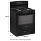 Amana 30" Freestanding Gas Range with Bake Assist Temps in Black, , large