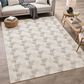 Dalyn Rug Company Soft Essentials Chevron Beige 5" x 7"6" Area Rug, , large