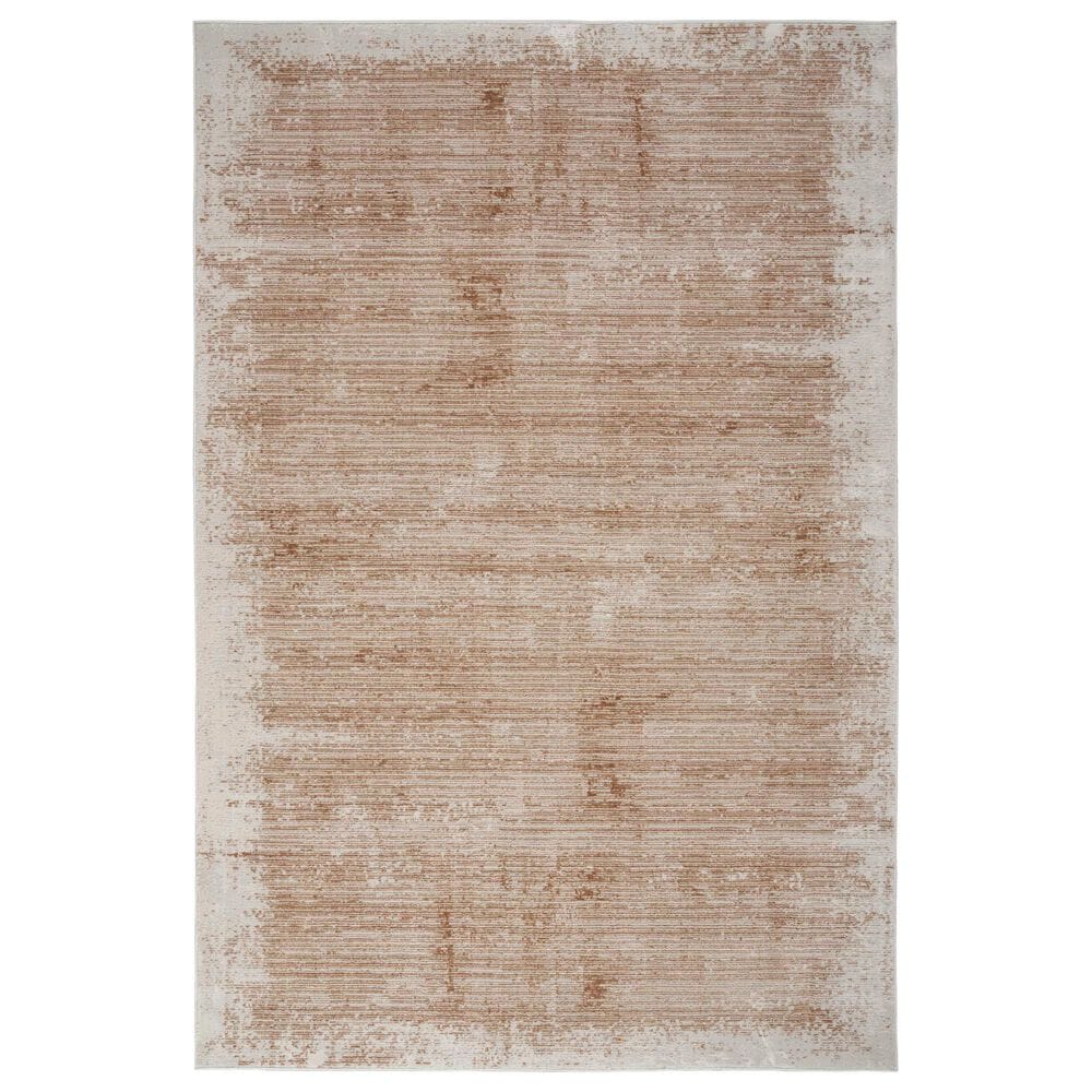 Nourison Irradiant 3"11" x 5"11" Rose Gold Area Rug, , large