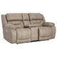HomeStretch Skywalker Power Reclining Loveseat in Fog, , large