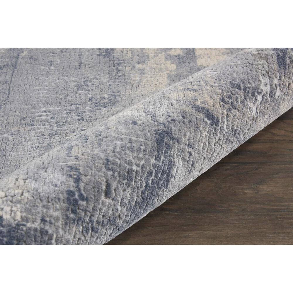 Nourison Rustic Textures RUS06 3&#39;11&quot; x 5&#39;11&quot; Grey and Beige Area Rug, , large