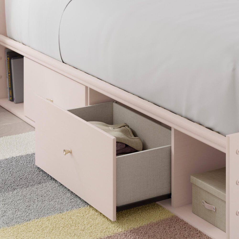 Ashley Wistenpine Twin Upholstered Panel Bed with 2 Storage Units, , large