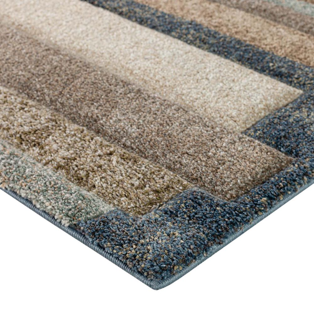 Dalyn Rug Company Carmona CO2 3&#39;1&quot; x 5&#39; Denim Area Rug, , large
