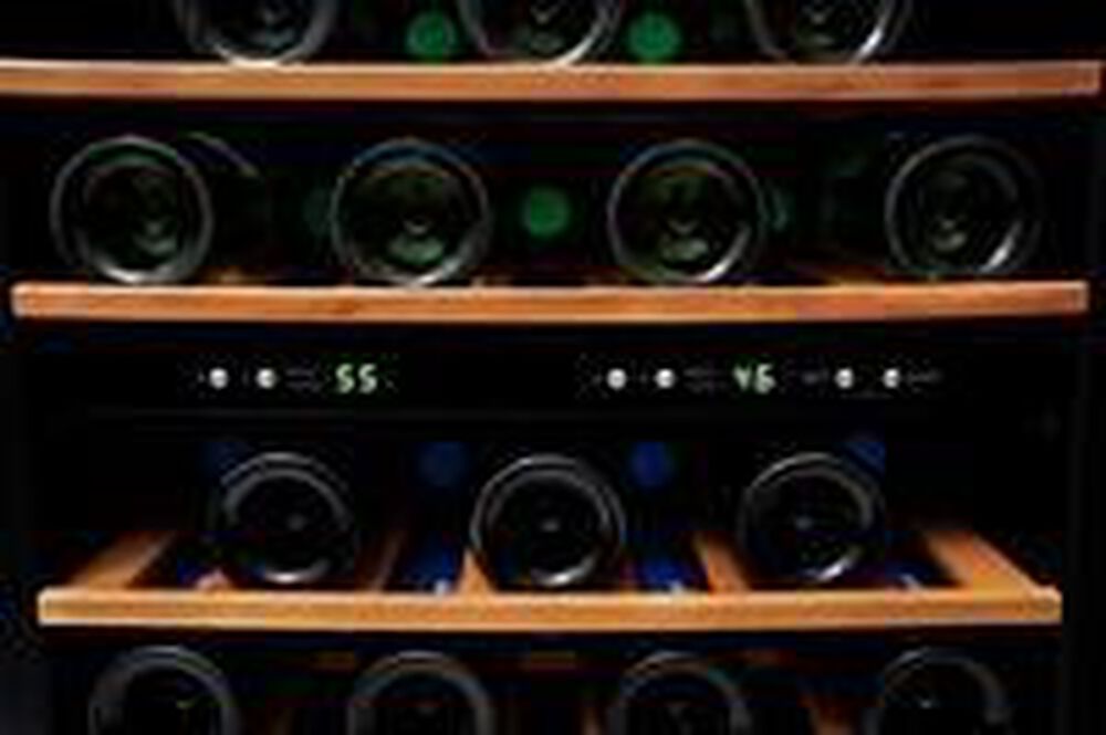 Frigidaire 4.4 Cu. Ft. Wine Cooler with Two Zone in Stainless Steel, , large
