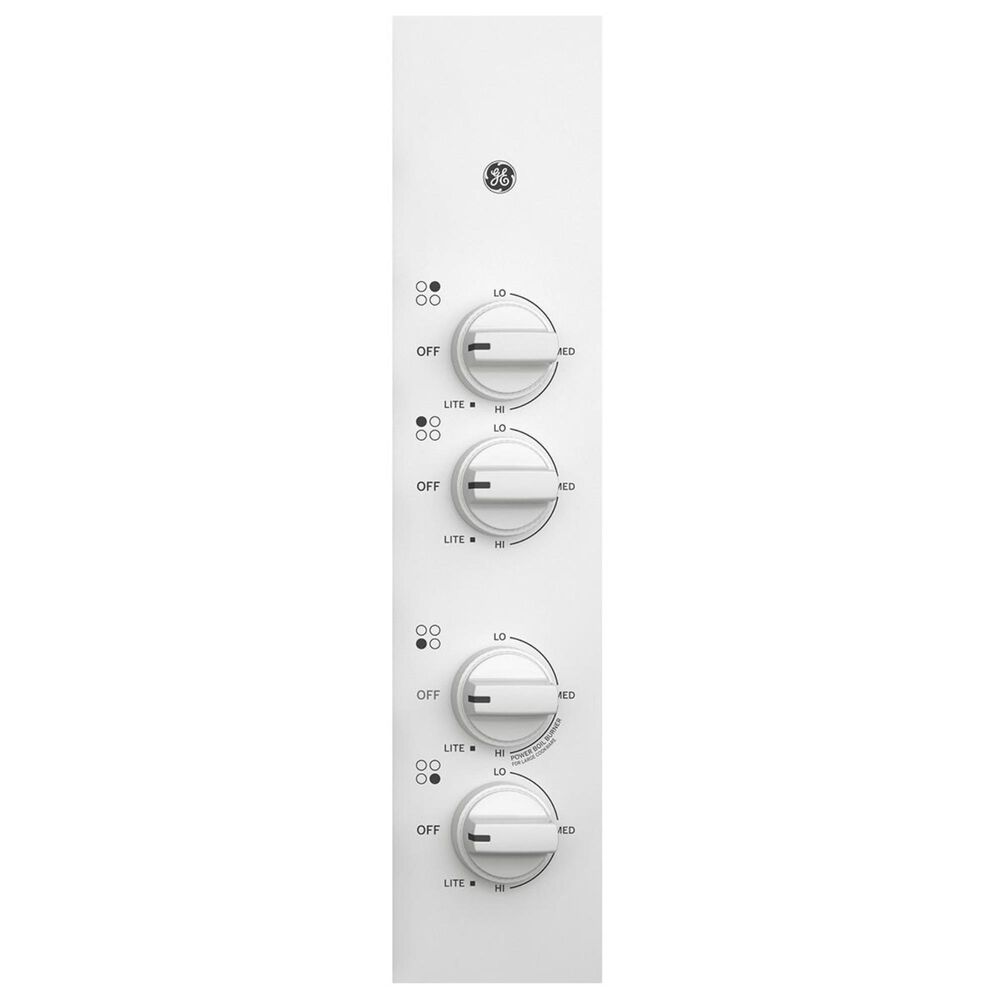 GE Appliances 30&quot; Built-In Gas Cooktop in White, , large