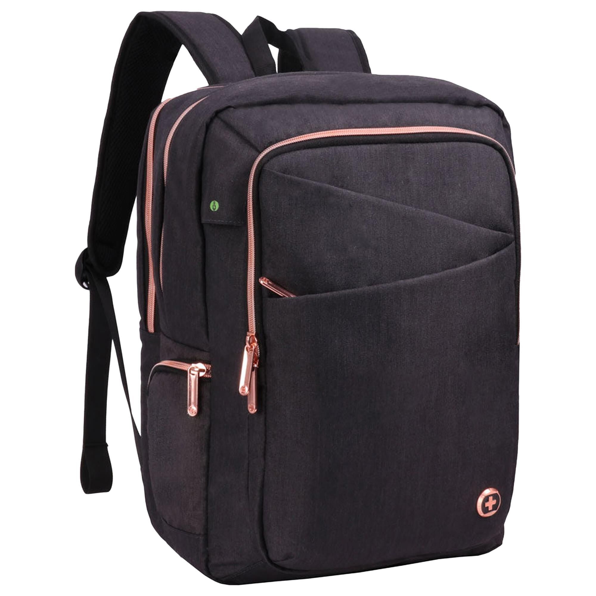 Black and rose sales gold pink backpack