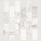 Shaw Eterna Veneto Volokas 2" x 4" on 12" x 12.5" Natural Stone Mosaic Sheet, , large