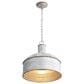 Golden Lighting Tinsmith 1-Light Mini Pendant in Aged Galvanized, , large