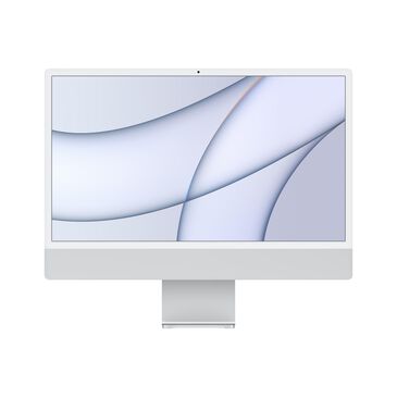 Apple iMac (4.5K Retina, 24-inch, 2021) 7C GPU | 256GB | 2-Port - Silver (Latest Model), , large