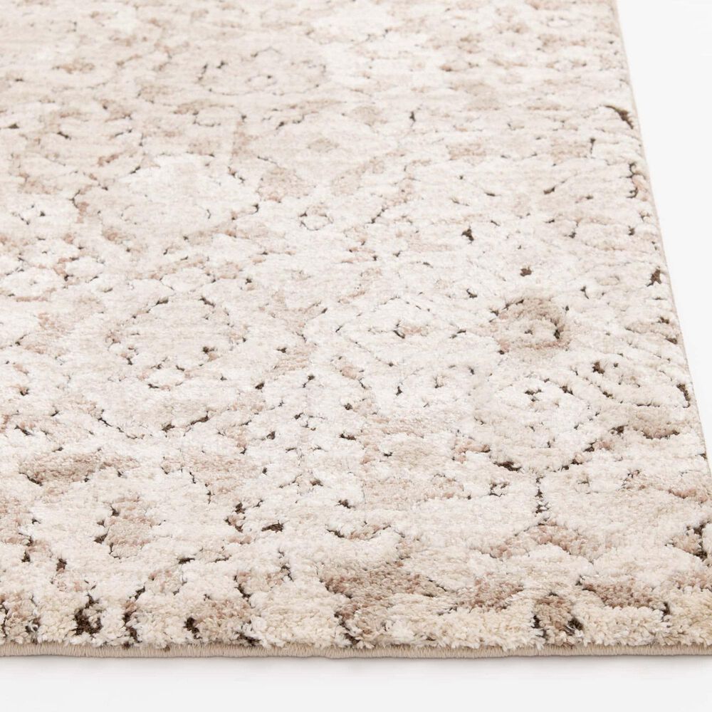 Central Oriental Stonington Tevin 7&#39;10&quot; x 9&#39;10&quot; Coconut and Almond Area Rug, , large