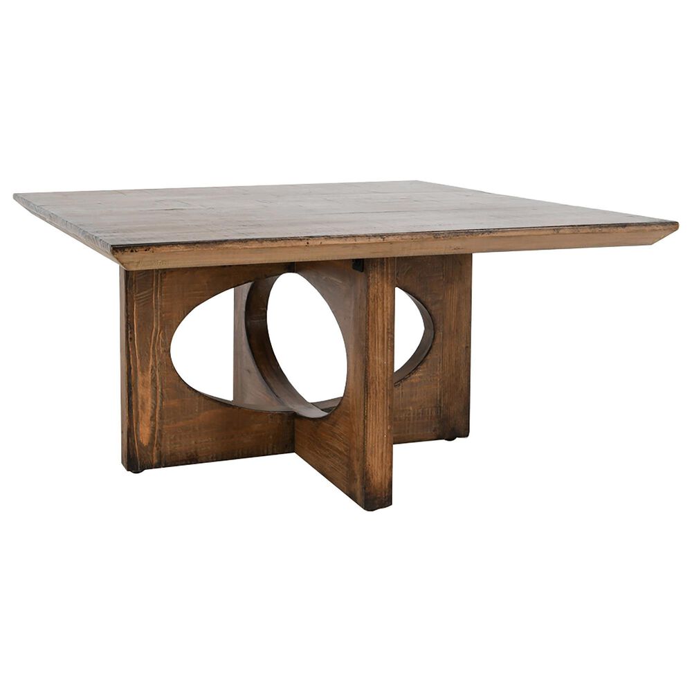 Classic Home Hollie Coffee Table in Brown, , large