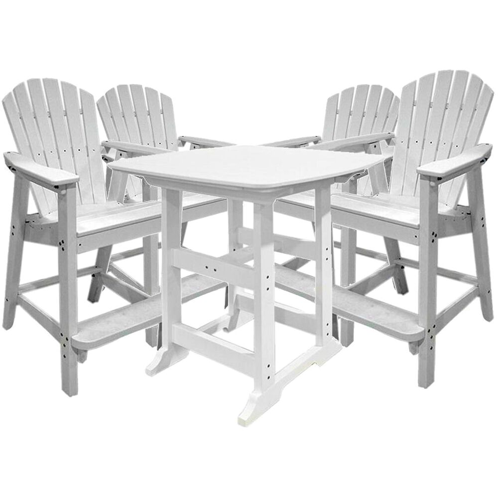 Oceanside 5 Piece Adirondack Set, , large