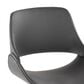 Lumisource Fabrico Office Chair with Grey Cushion in Black, , large