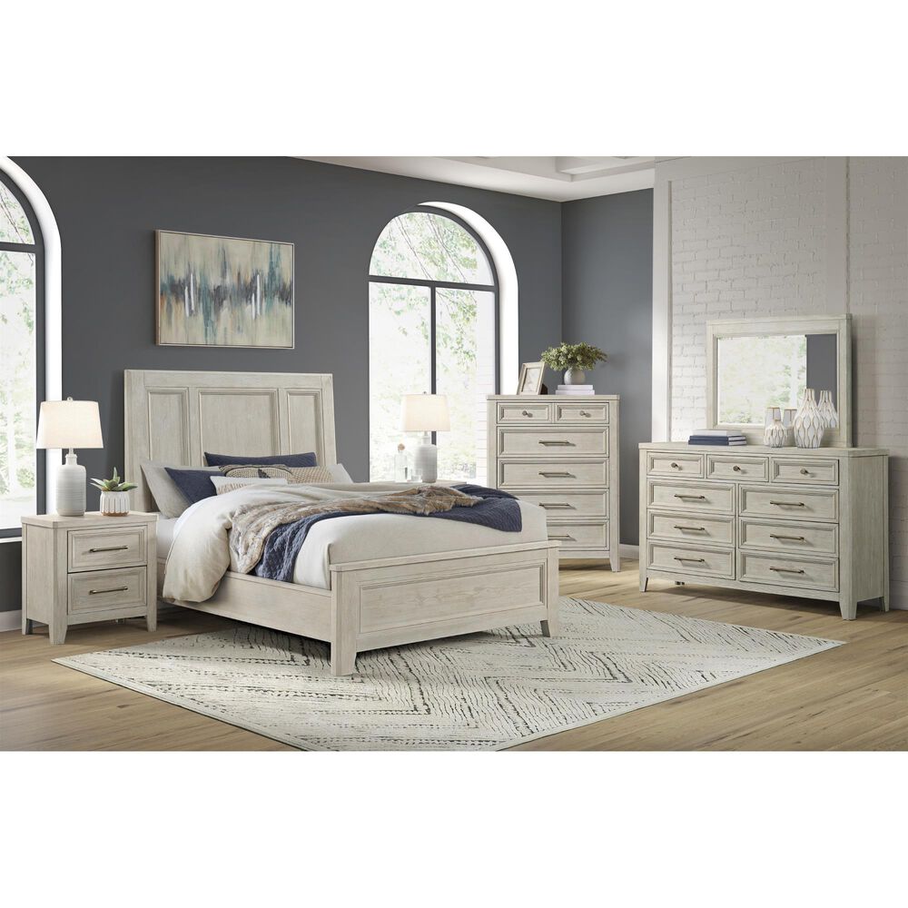 Hawthorne Furniture Carlson 6-Drawer Chest in Washed Linen, , large