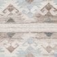 Surya Alyssa 8" x 10" Ivory, White, Black, Brown and Blue Area Rug, , large