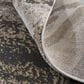 Feizy Vancouver 8" x 10" Charcoal and Beige Area Rug, , large