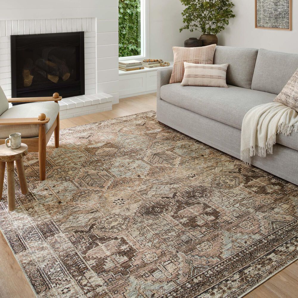 Amber Lewis x Loloi Billie 10&#39; x 14&#39; Clay and Sage Area Rug, , large