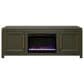 Legends Home The Cove 72" Fireplace Console with Fireplace Insert in Shadow Grove, , large