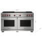 Wolf Appliances 10.2 Cu. Ft. Liquid Propane Dual Fuel Range with 6 Burners and French Top in Stainless Steel, , large