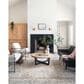 Chris Loves Julia x Loloi Jules 7"6" x 9"6" Natural and Ocean Area Rug, , large