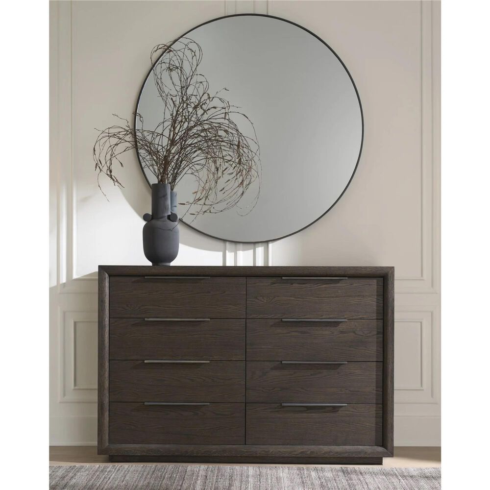 Furniture Worldwide Modern 8 Drawer Dresser Only in Sable, , large