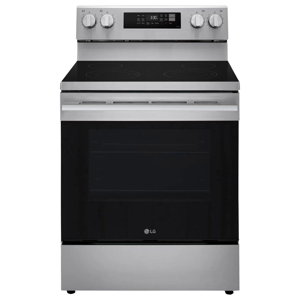 LG 6.3 Cu. Ft. Freestanding Electric Convection Smart Range in Stainless Steel, , large