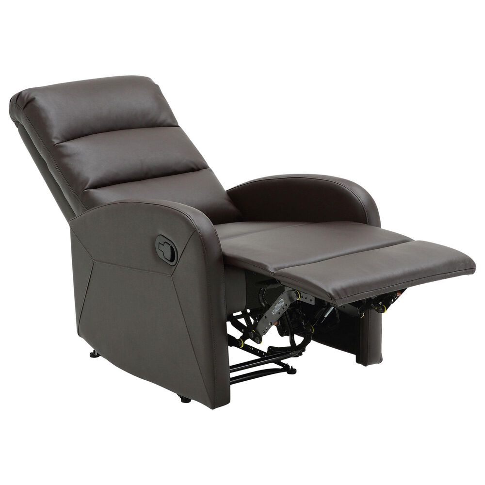 Lumisource Dormi Recliner Chair in Brown, , large