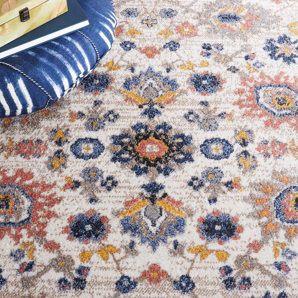 Safavieh Astoria 8&#39; x 10&#39; Beige and Blue Area Rug, , large