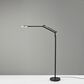 Adesso Gordon LED Floor Lamp in Black, , large