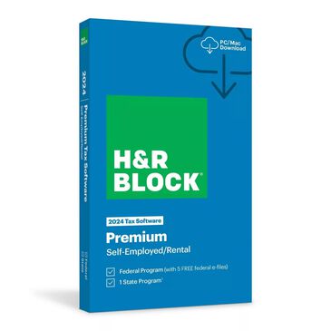 H&R Block Premium 2024 Tax Software, , large