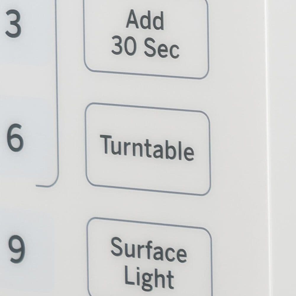 GE Appliances 1.6 Cu. Ft. Over the Range Microwave Oven with 1000 Watts in White, , large