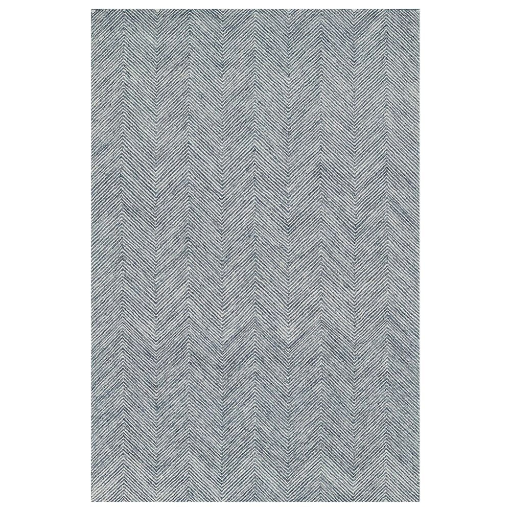 Momeni Charles 8" x 10" Denim Area Rug, , large
