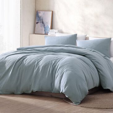 Hallmart Collectibles Daniel Gauze 3-Piece Queen Comforter Set in Light Blue, , large