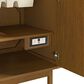 James Martin Laurent 30" Single Bathroom Vanity in Honey Oak with 3 cm Parisien Bleu Silestone Top and Rectangular Sink, , large