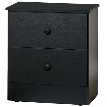 Living Essentials Nightstand in Black, , large