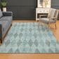 Dalyn Rug Company The Reserve TR2 Teal 3" x 5" Indoor/Outdoor Area Rug, , large