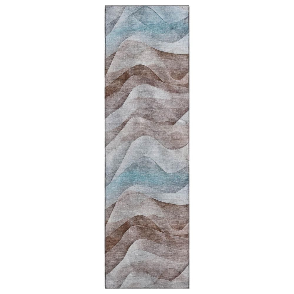 Dalyn Rug Company Pacifica PA3 2"3" x 7"6" Mocha Runner, , large