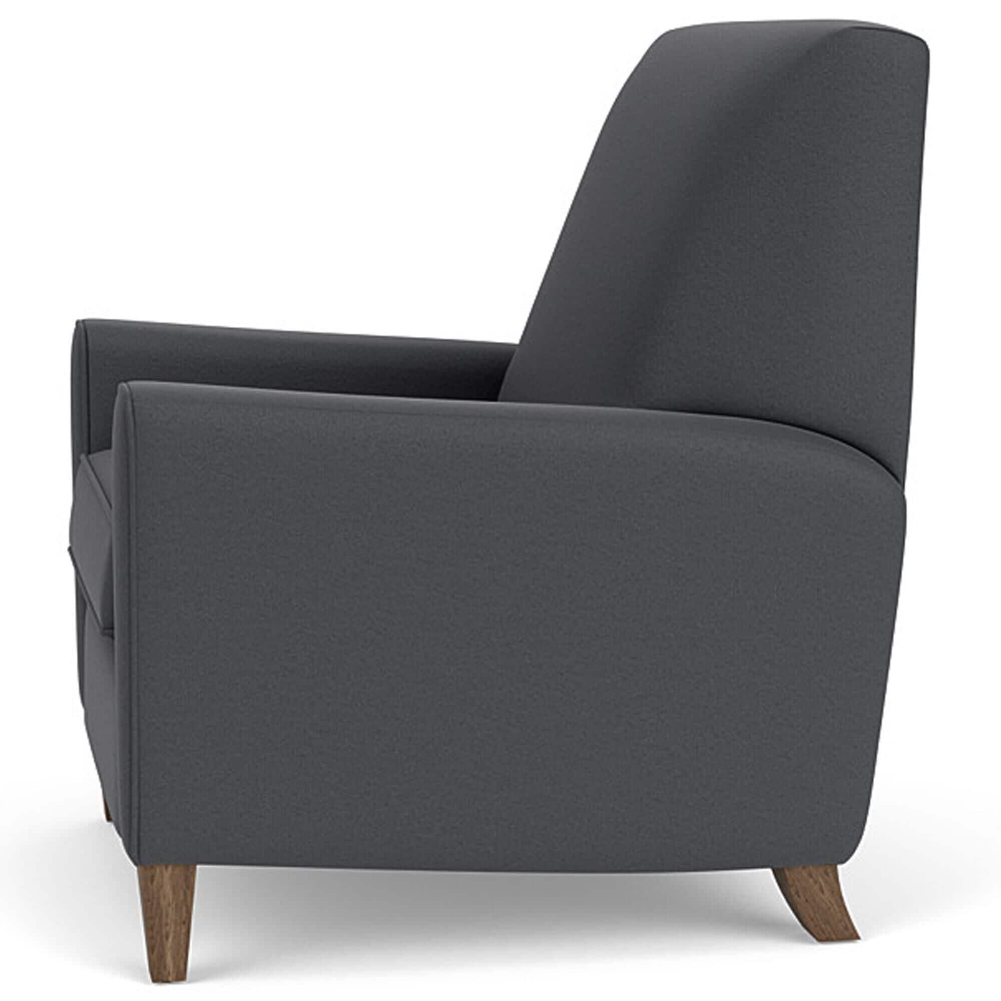 Flexsteel Digby High Leg Manual Recliner in Denim NFM
