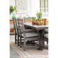 Ashley Visola Dining Chair with Cushion in Gray - Set of 2, , large