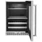 KitchenAid 24" Beverage Center with Right Hinge and Metal-Front Racks in Stainless Steel, , large